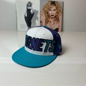 Charlotte Hornets New Era Hornets Cap - Blue and White